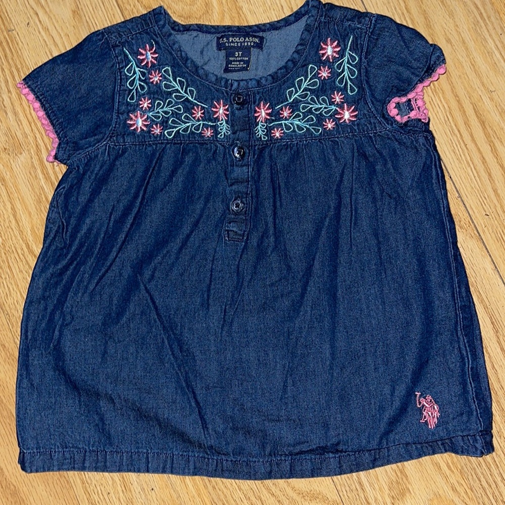 I.S.POLO ASSN. since 1890 girls dress